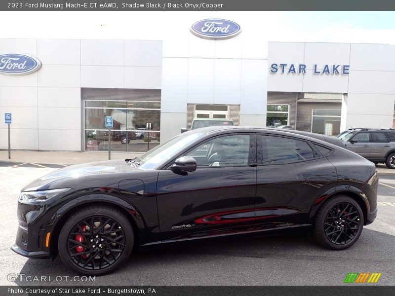 Shadow Black / Black Onyx/Copper 2023 Ford Mustang Mach-E GT eAWD