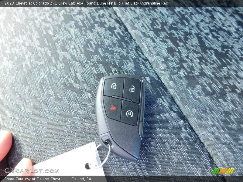 Keys of 2023 Colorado Z71 Crew Cab 4x4