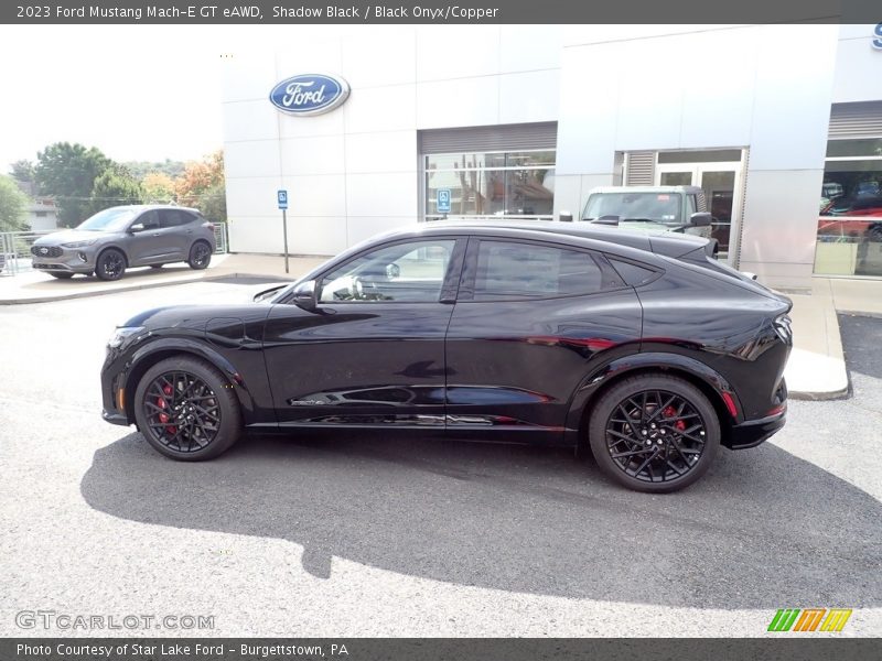 Shadow Black / Black Onyx/Copper 2023 Ford Mustang Mach-E GT eAWD