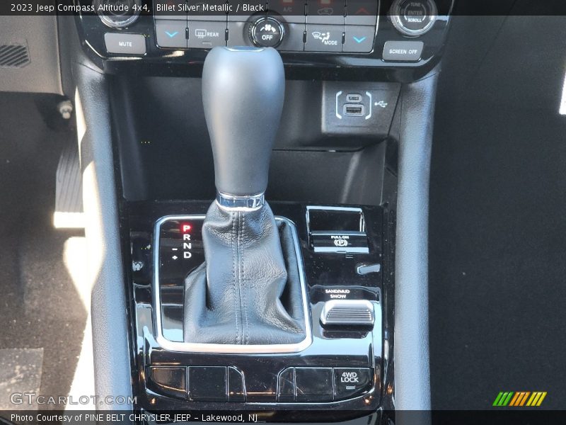 Billet Silver Metallic / Black 2023 Jeep Compass Altitude 4x4