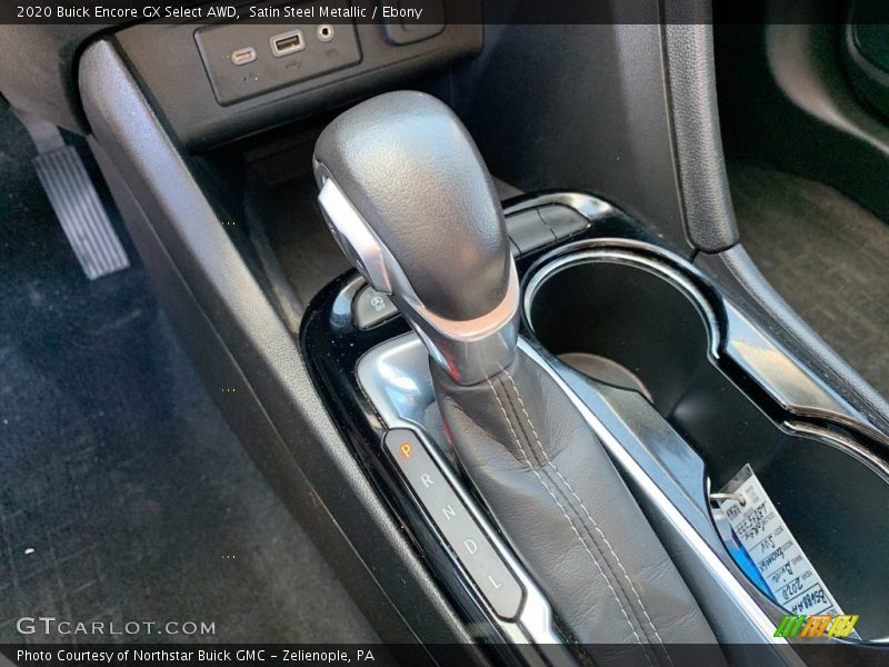 Satin Steel Metallic / Ebony 2020 Buick Encore GX Select AWD