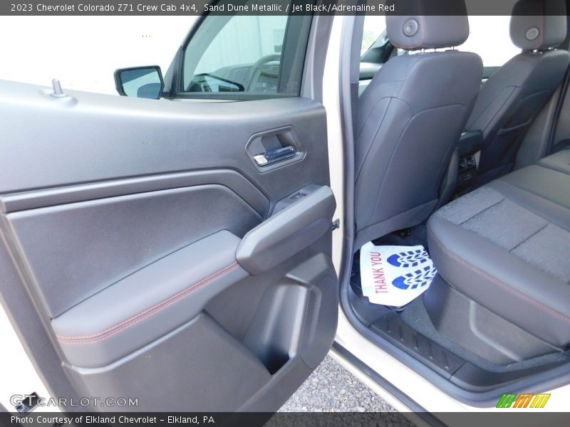 Rear Seat of 2023 Colorado Z71 Crew Cab 4x4