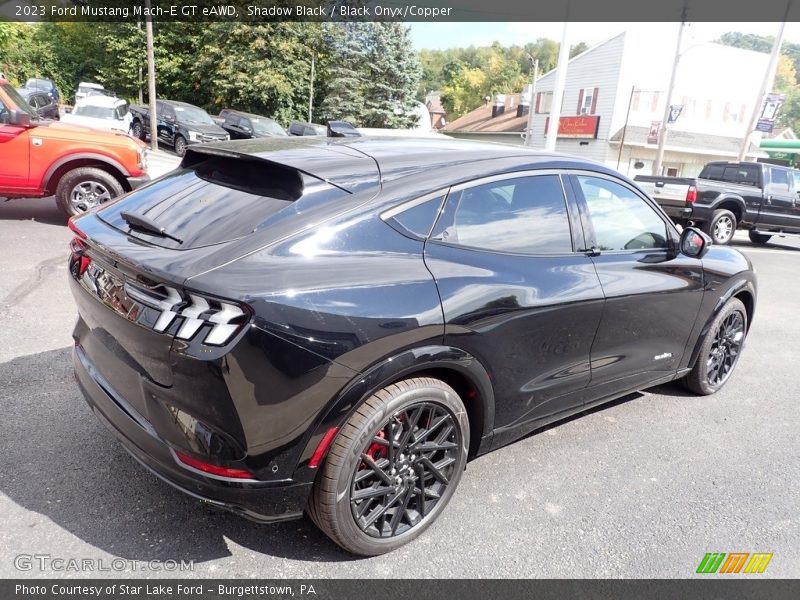 Shadow Black / Black Onyx/Copper 2023 Ford Mustang Mach-E GT eAWD