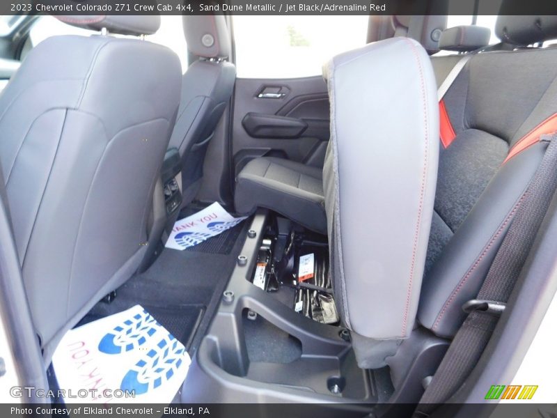 Rear Seat of 2023 Colorado Z71 Crew Cab 4x4