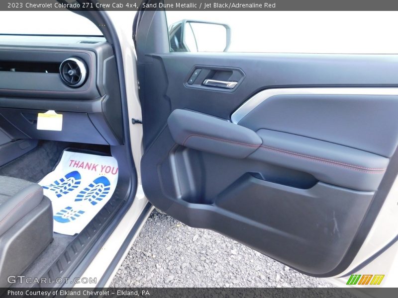 Door Panel of 2023 Colorado Z71 Crew Cab 4x4