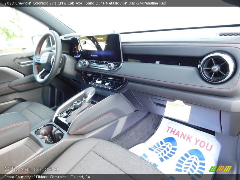 Dashboard of 2023 Colorado Z71 Crew Cab 4x4
