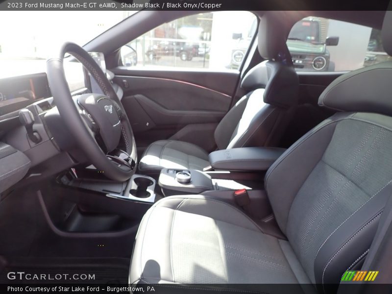 Shadow Black / Black Onyx/Copper 2023 Ford Mustang Mach-E GT eAWD