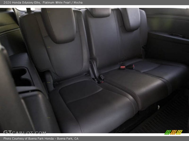 Platinum White Pearl / Mocha 2020 Honda Odyssey Elite