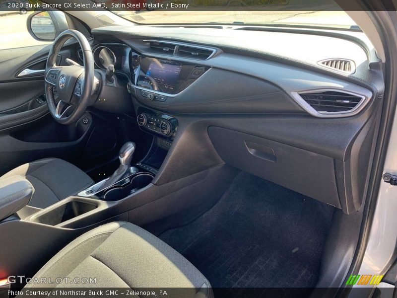 Satin Steel Metallic / Ebony 2020 Buick Encore GX Select AWD