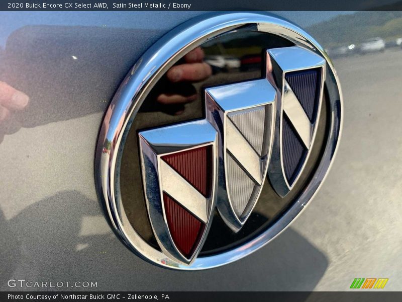 Satin Steel Metallic / Ebony 2020 Buick Encore GX Select AWD