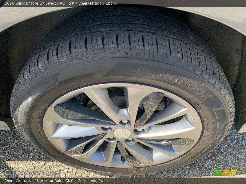 Satin Steel Metallic / Ebony 2020 Buick Encore GX Select AWD