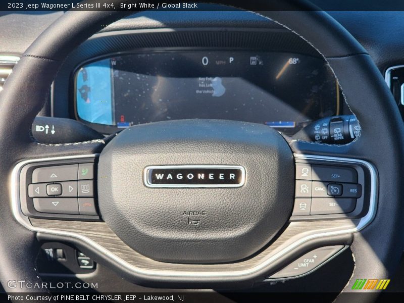 Bright White / Global Black 2023 Jeep Wagoneer L Series III 4x4