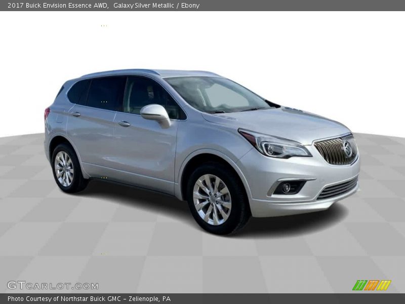 Galaxy Silver Metallic / Ebony 2017 Buick Envision Essence AWD