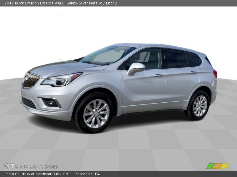 Galaxy Silver Metallic / Ebony 2017 Buick Envision Essence AWD