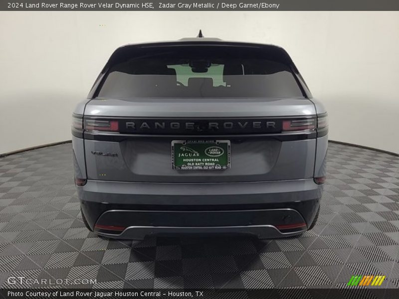 Zadar Gray Metallic / Deep Garnet/Ebony 2024 Land Rover Range Rover Velar Dynamic HSE