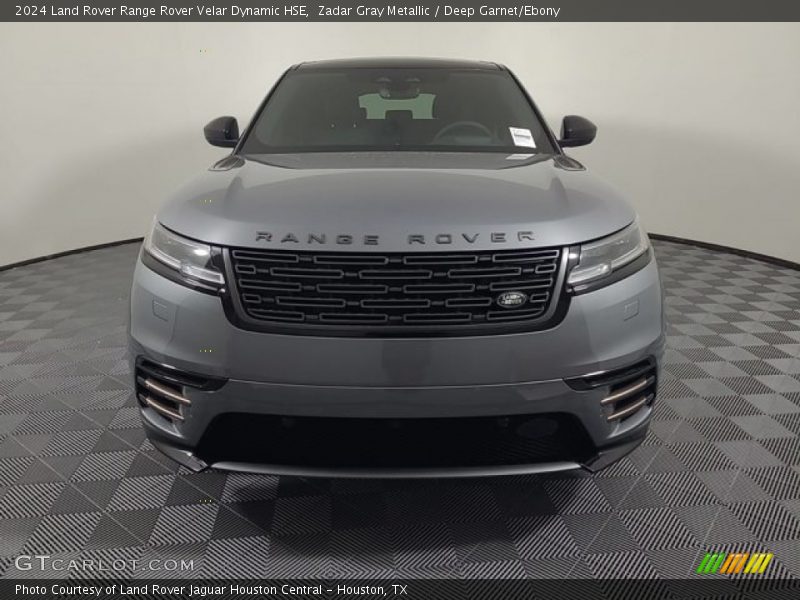 Zadar Gray Metallic / Deep Garnet/Ebony 2024 Land Rover Range Rover Velar Dynamic HSE