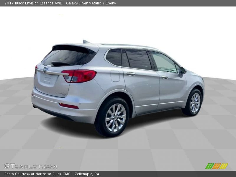 Galaxy Silver Metallic / Ebony 2017 Buick Envision Essence AWD