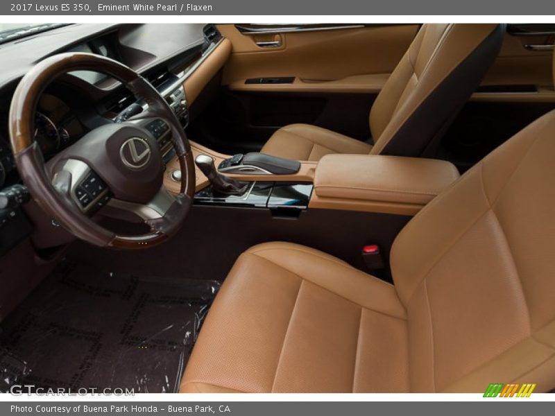 2017 ES 350 Flaxen Interior