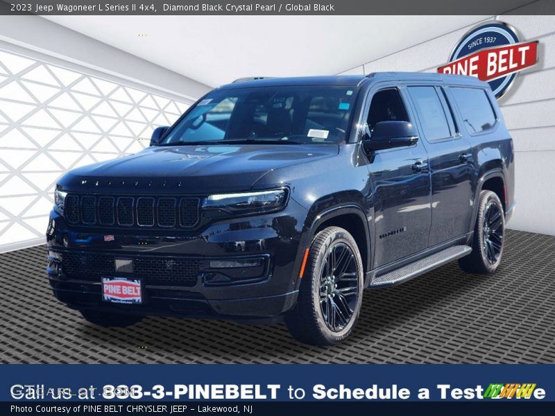 Diamond Black Crystal Pearl / Global Black 2023 Jeep Wagoneer L Series II 4x4