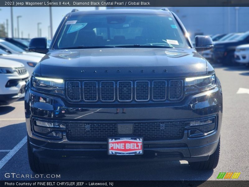 Diamond Black Crystal Pearl / Global Black 2023 Jeep Wagoneer L Series II 4x4