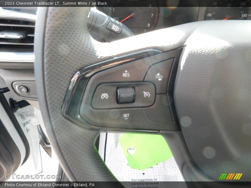 Summit White / Jet Black 2023 Chevrolet TrailBlazer LT