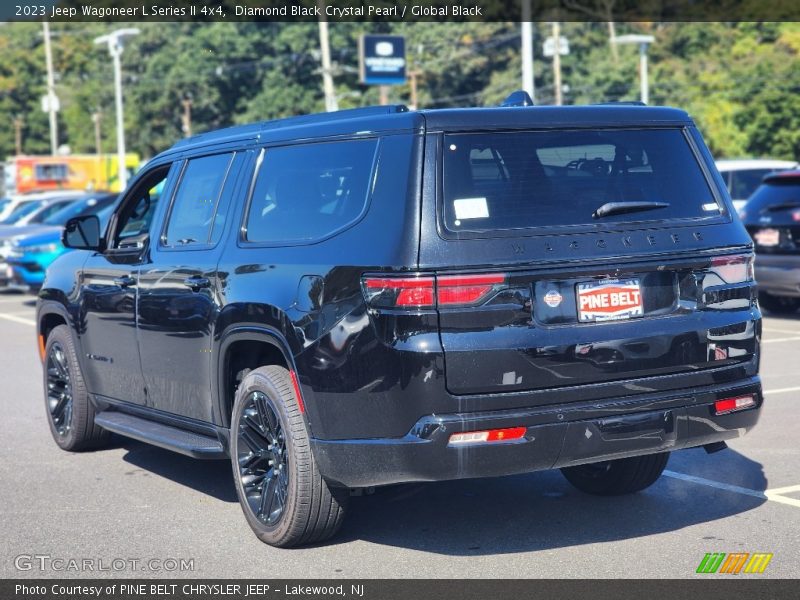 Diamond Black Crystal Pearl / Global Black 2023 Jeep Wagoneer L Series II 4x4