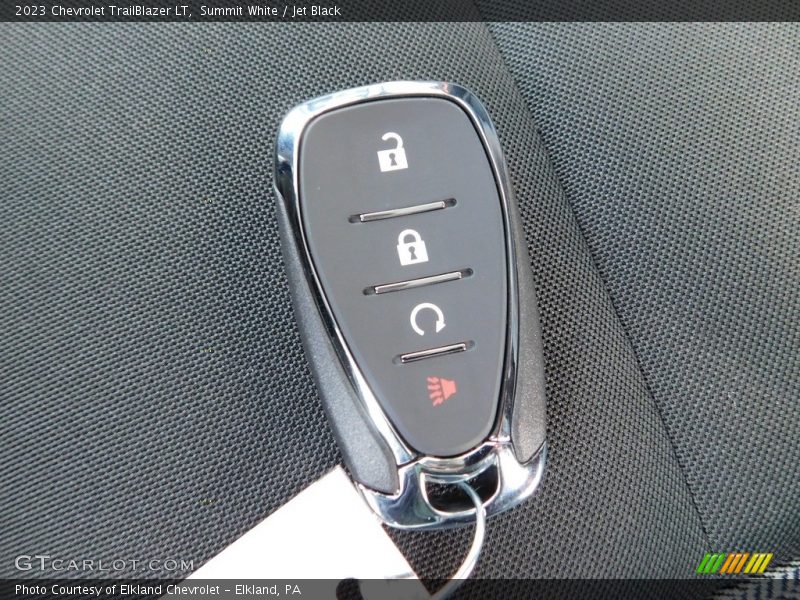 Keys of 2023 TrailBlazer LT