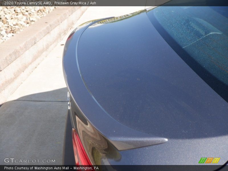 Predawn Gray Mica / Ash 2020 Toyota Camry SE AWD