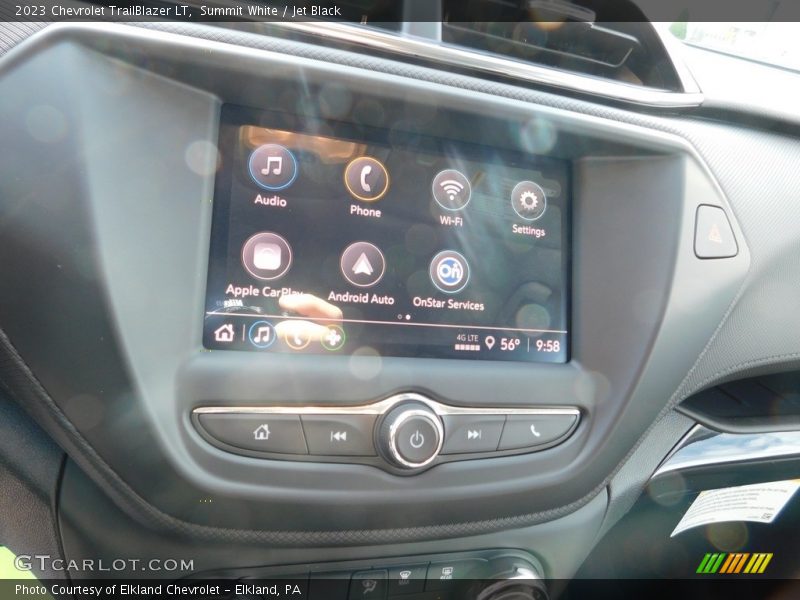 Summit White / Jet Black 2023 Chevrolet TrailBlazer LT