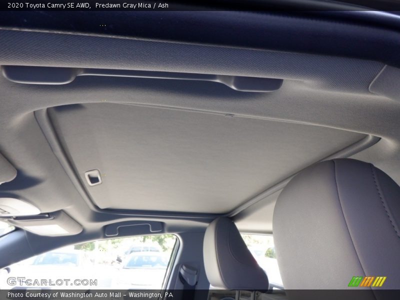 Predawn Gray Mica / Ash 2020 Toyota Camry SE AWD