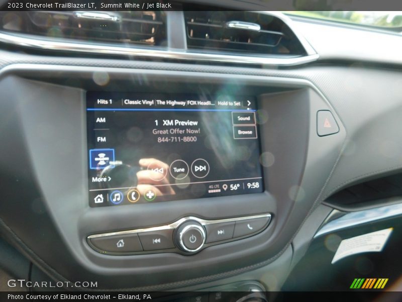 Summit White / Jet Black 2023 Chevrolet TrailBlazer LT