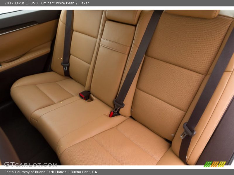 Rear Seat of 2017 ES 350