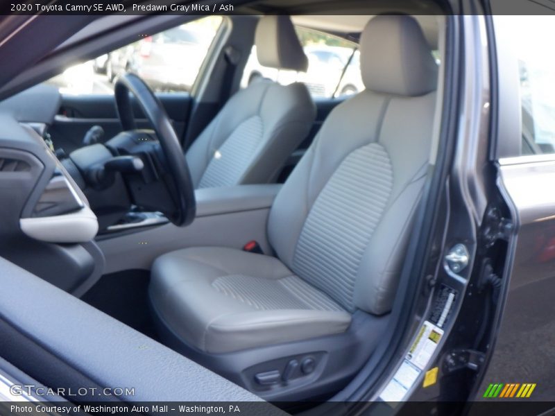 Predawn Gray Mica / Ash 2020 Toyota Camry SE AWD
