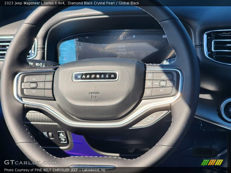 Diamond Black Crystal Pearl / Global Black 2023 Jeep Wagoneer L Series II 4x4