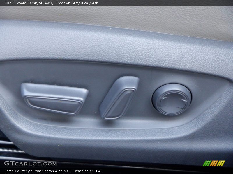 Predawn Gray Mica / Ash 2020 Toyota Camry SE AWD