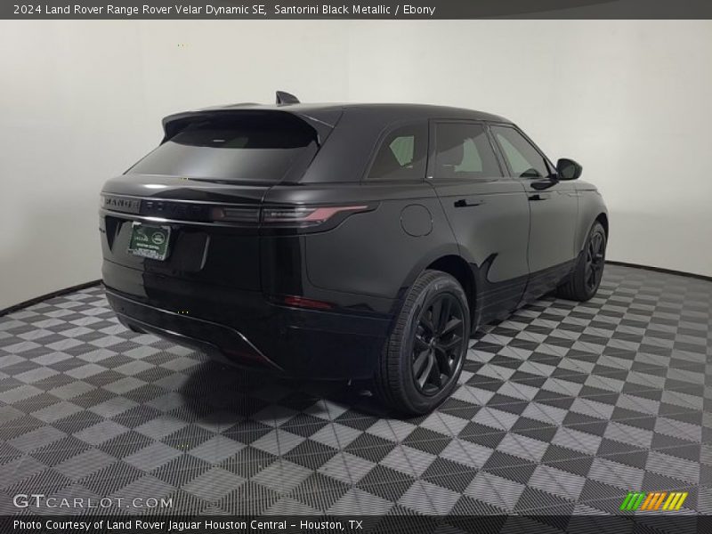 Santorini Black Metallic / Ebony 2024 Land Rover Range Rover Velar Dynamic SE