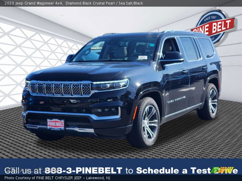 Diamond Black Crystal Pearl / Sea Salt/Black 2023 Jeep Grand Wagoneer 4x4
