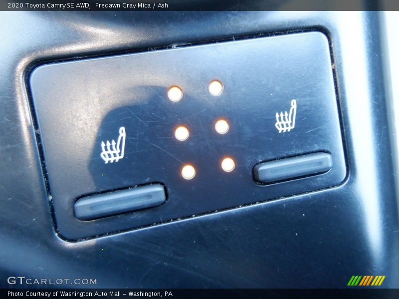 Predawn Gray Mica / Ash 2020 Toyota Camry SE AWD