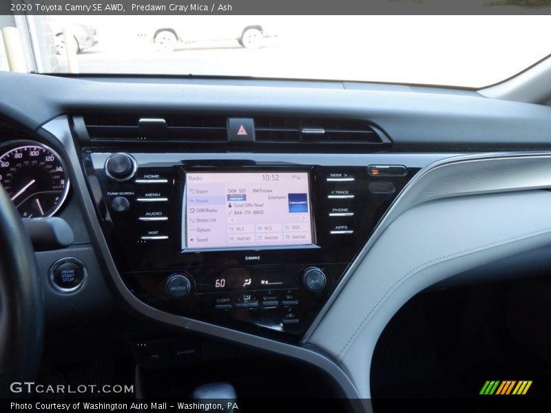 Predawn Gray Mica / Ash 2020 Toyota Camry SE AWD