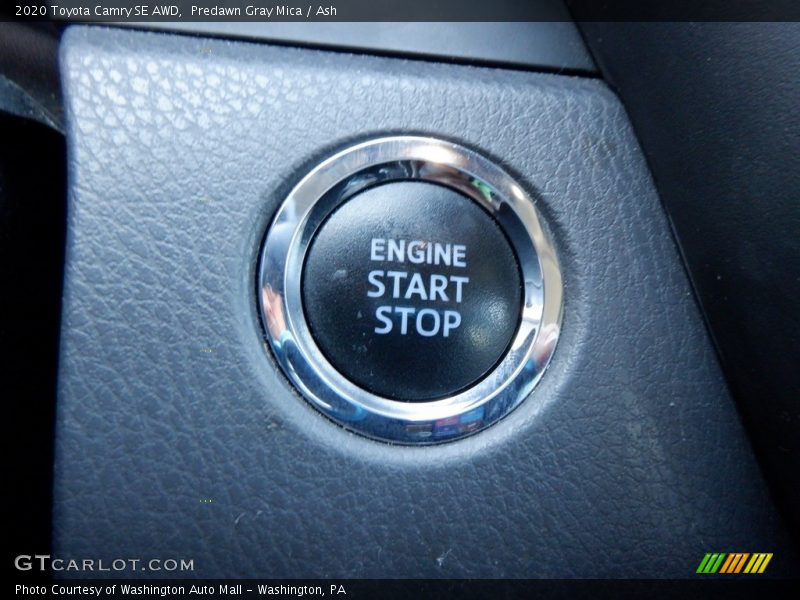 Predawn Gray Mica / Ash 2020 Toyota Camry SE AWD