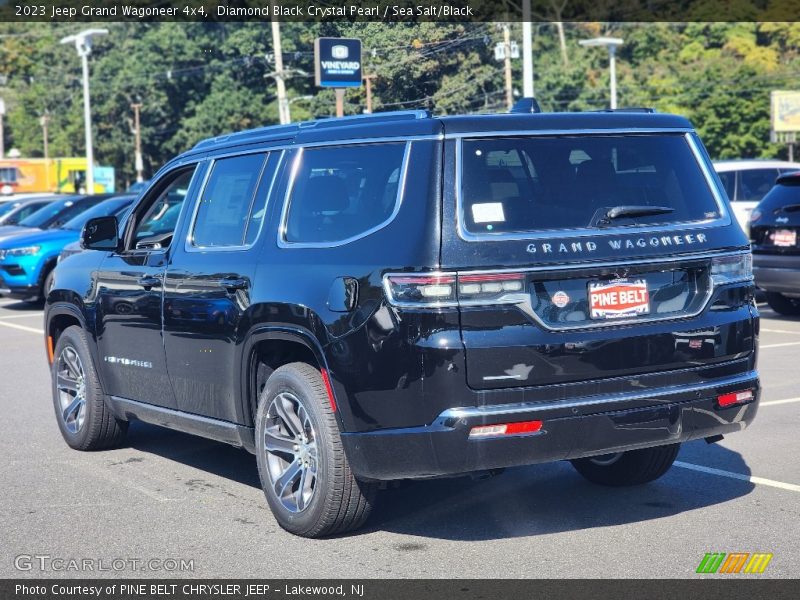 Diamond Black Crystal Pearl / Sea Salt/Black 2023 Jeep Grand Wagoneer 4x4