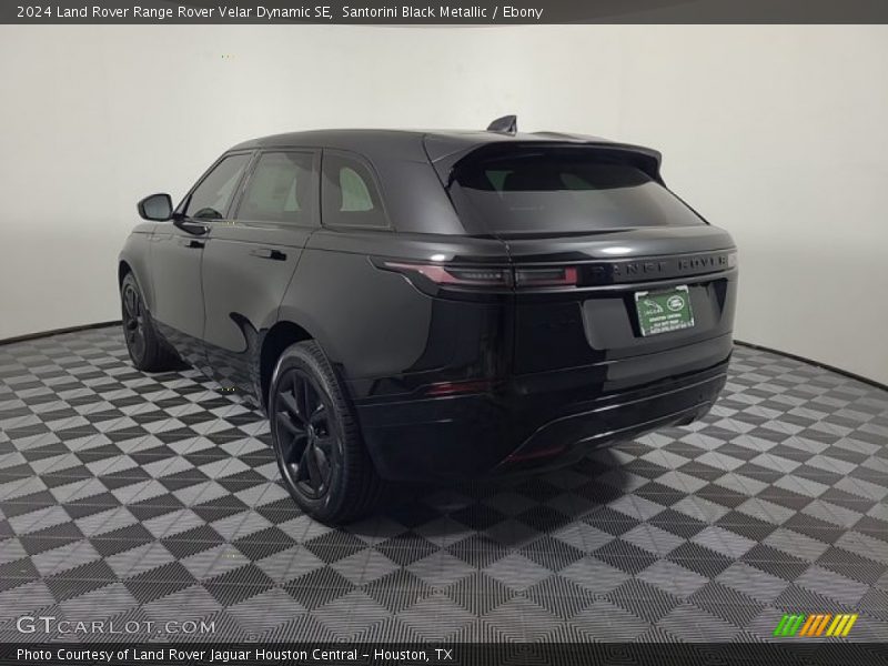 Santorini Black Metallic / Ebony 2024 Land Rover Range Rover Velar Dynamic SE
