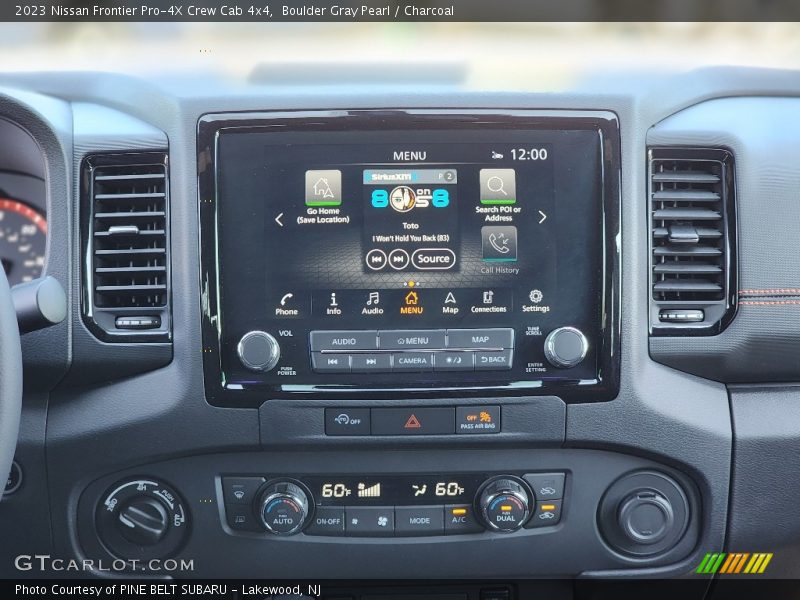 Controls of 2023 Frontier Pro-4X Crew Cab 4x4
