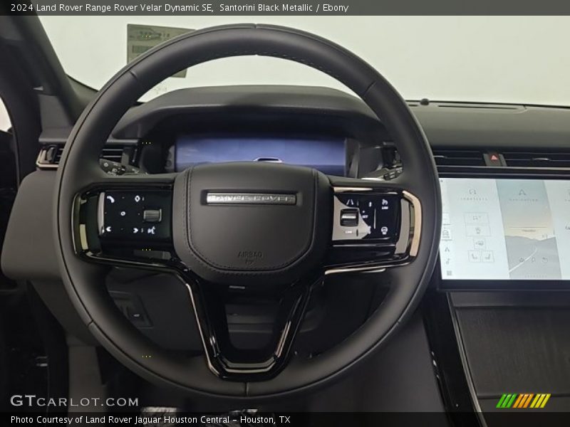 Santorini Black Metallic / Ebony 2024 Land Rover Range Rover Velar Dynamic SE