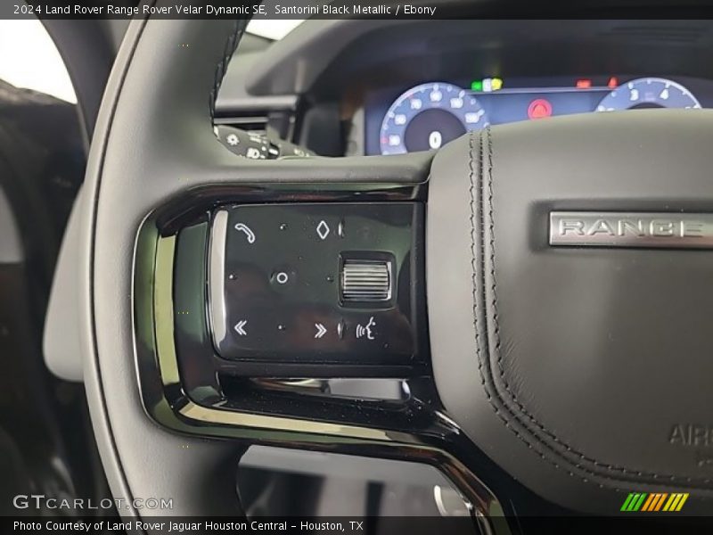  2024 Range Rover Velar Dynamic SE Steering Wheel