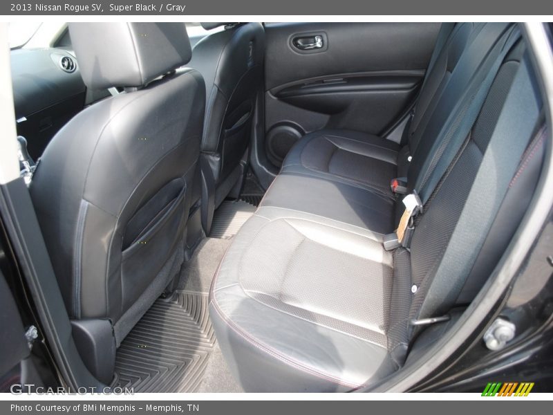 Super Black / Gray 2013 Nissan Rogue SV