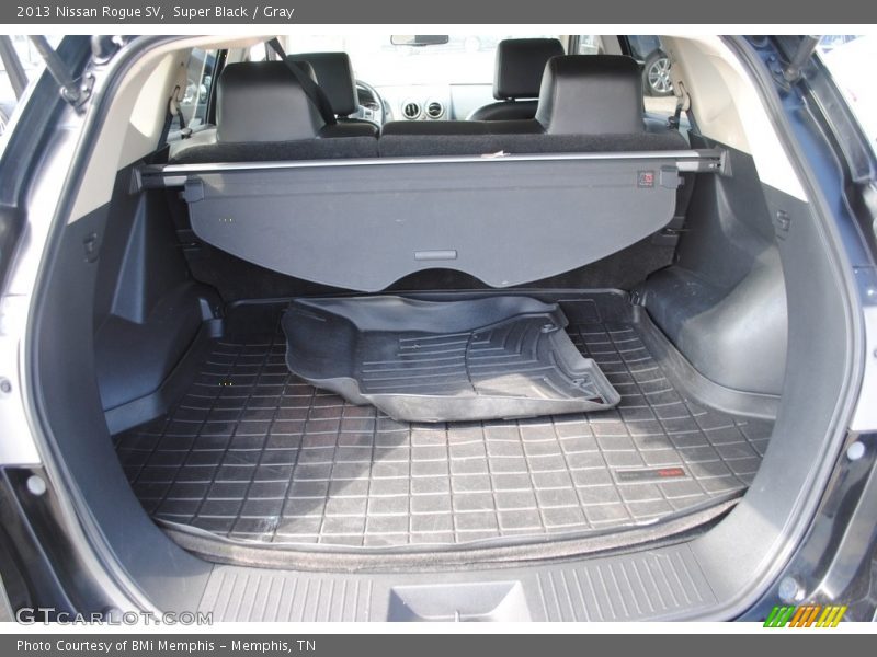 Super Black / Gray 2013 Nissan Rogue SV