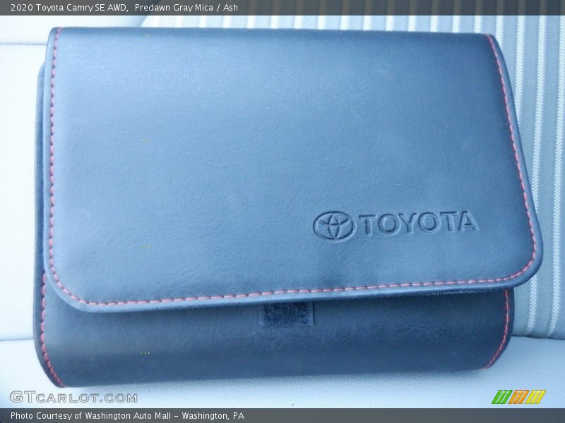 Predawn Gray Mica / Ash 2020 Toyota Camry SE AWD