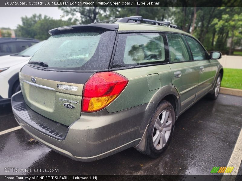  2007 Outback 3.0R L.L.Bean Edition Wagon Willow Green Opal