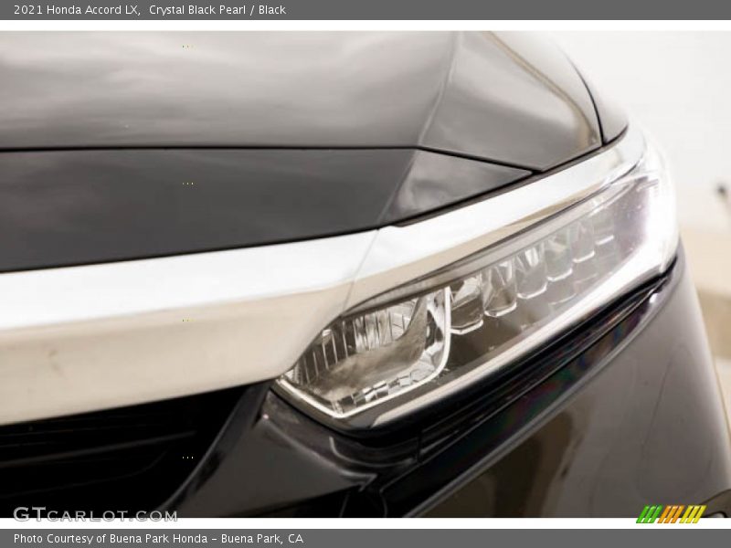 Crystal Black Pearl / Black 2021 Honda Accord LX